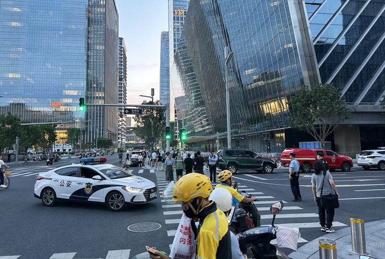 Small plane crashes into tower in Beijing