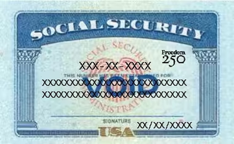 The sample of the card.