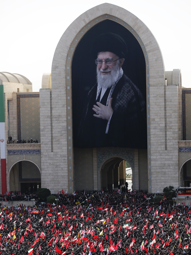 Funeral ceremony held in Tehran for former Iranian Supreme Leader Ali Khamenei