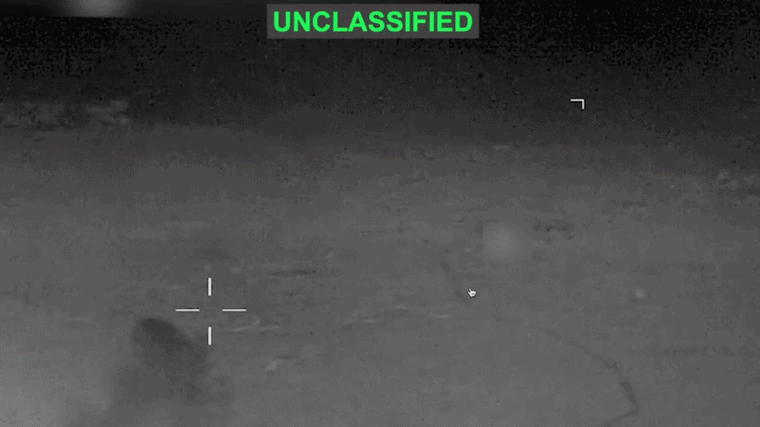 A video released by Central Command on Tuesday showing retaliatory strikes against Iran.