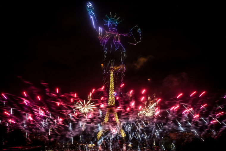 APTOPIX France Bastille Day