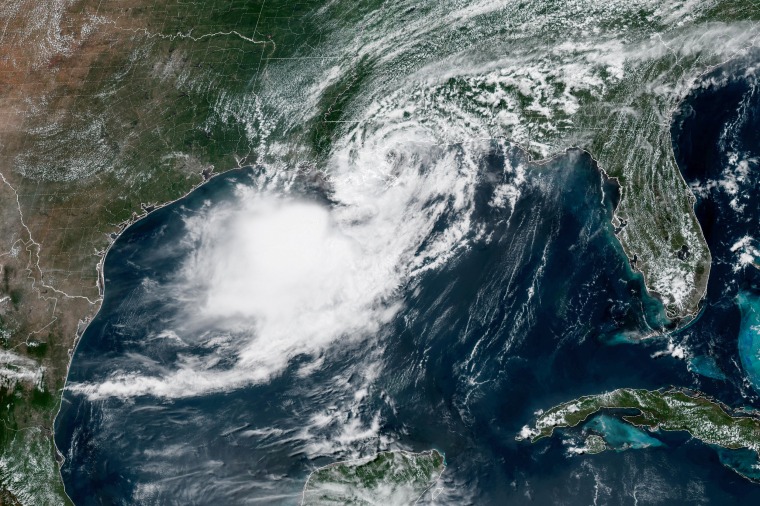 Tropical Storm Bertha on July 22, 2026.