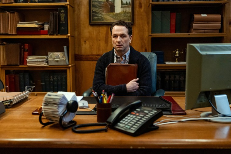 Matthew Rhys in "Widow’s Bay," now streaming on Apple TV.
