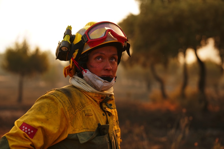 APTOPIX Spain Wildfires