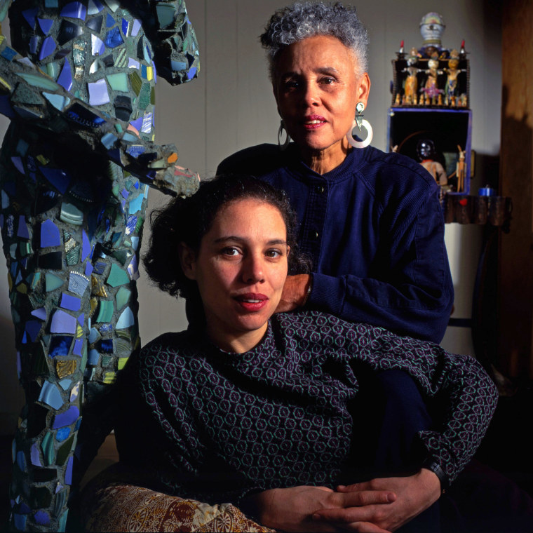 Mother Daughter Artists Portrait Session