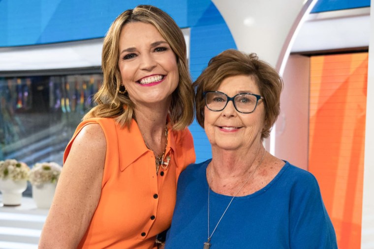 Savannah Guthrie, left, and Nancy Guthrie