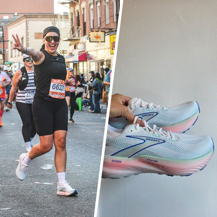 Jannely Espinal used the Brooks Glycerin 22 for training and races.