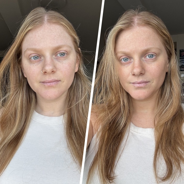 Before (left) and after (right)