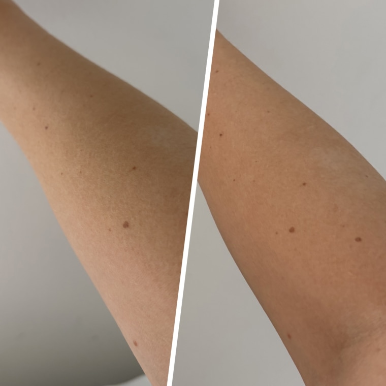 Isle of Paradise's drops offer a more subtle tan, so they're great for beginners. 