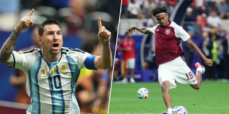 The Story Behind Lionel Messi Bathing Baby Lamine Yamal and How They Could  Face Off This World Cup