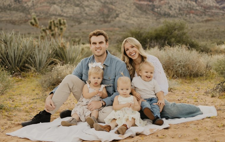 Kyrsten Brown unintentionally named her triplets after a sandwich.