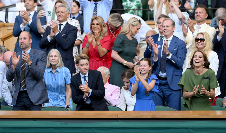 Prince William, Kate Middleton Attend Wimbledon With Their Oldest Kids Prince George and Princess Charlotte: See The Photos