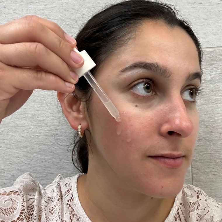 Anita Chomenko tries the Pacifica Glow Baby Booster Serum.