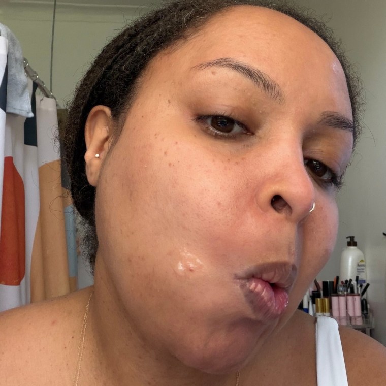 Bianca Clendenin tries the Biore Paint & Peel Liquid Pimple Patch.
