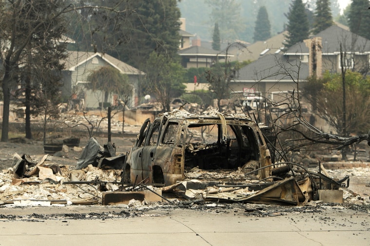 APTOPIX Western Wildfires