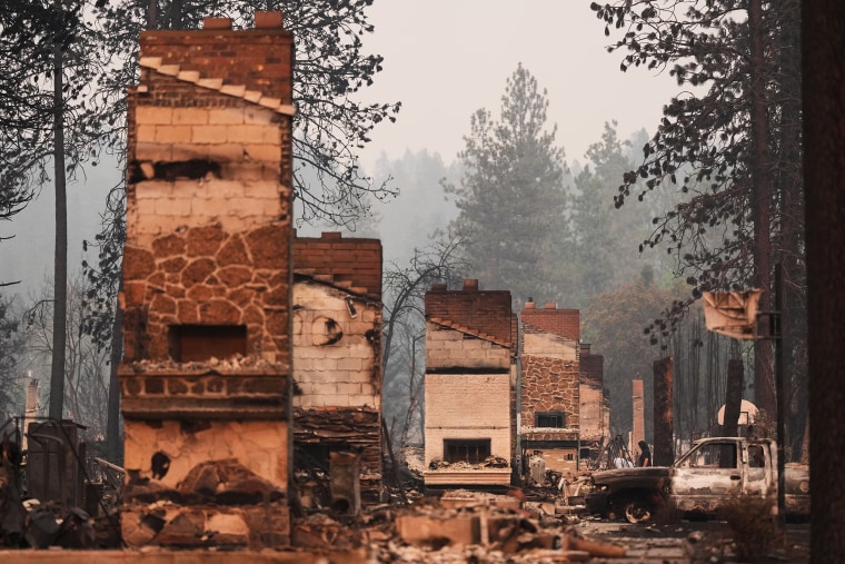 APTOPIX Western Wildfires