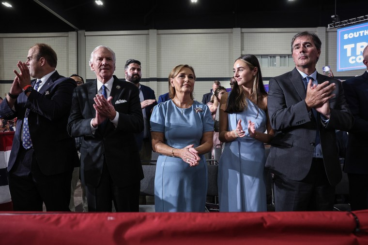 President Trump Holds Campaign Rally With Darline Graham In Myrtle Beach