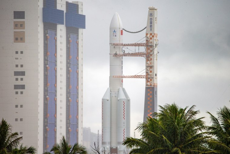 China Prepares To Launch Chang'e-7 Lunar Probe