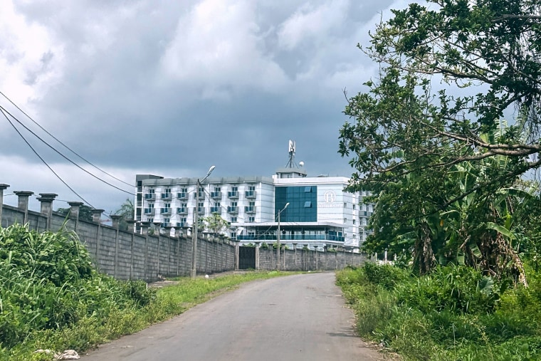 A view of Bamy Hotel.