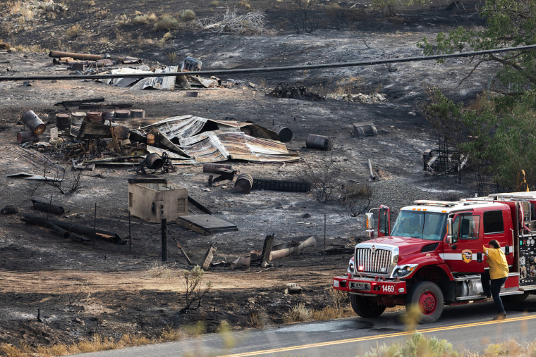 Hawk Fire Forces Thousands To Evacuate In Northern Nevada