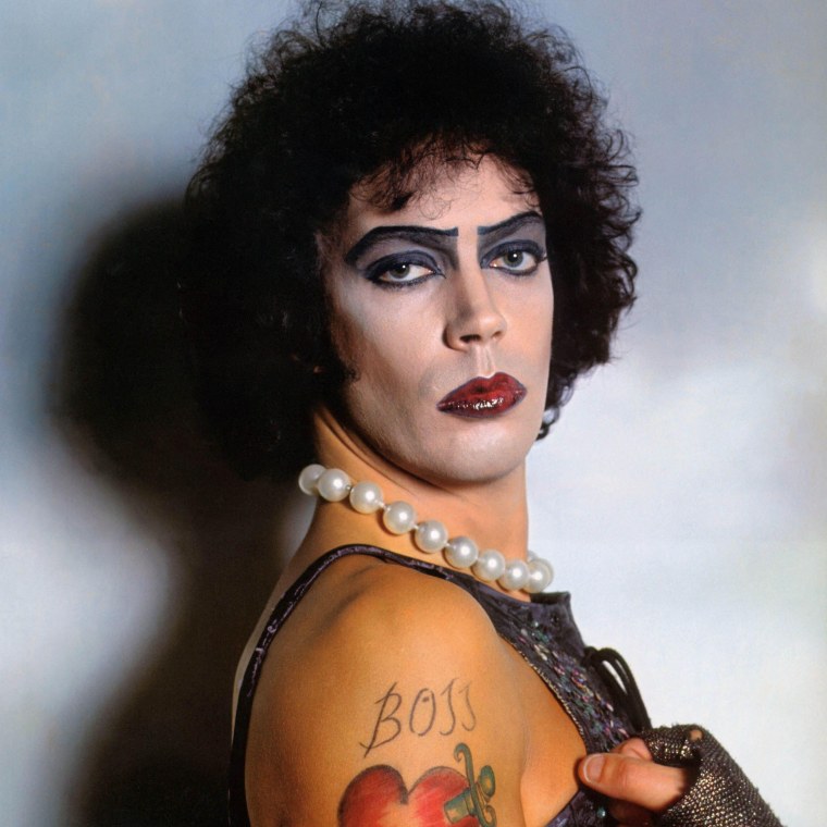 Tim Curry in "The Rocky Horror Picture Show."