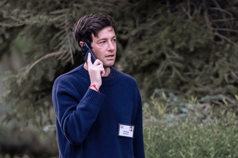 Joshua Kushner, founder of Thrive Capital, at the Allen & Co. Media and Technology Conference in Sun Valley, Idaho, on July 10, 2026.