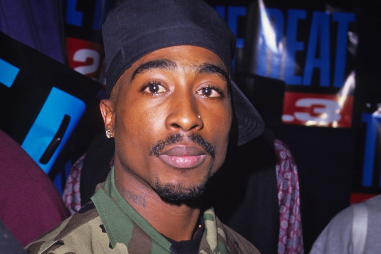 Tupac Shakur in 1996.