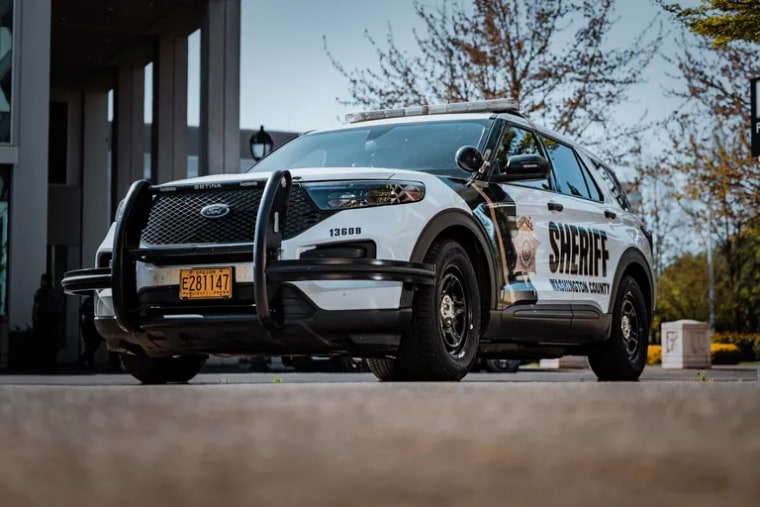 A sheriff patrol vehicle.