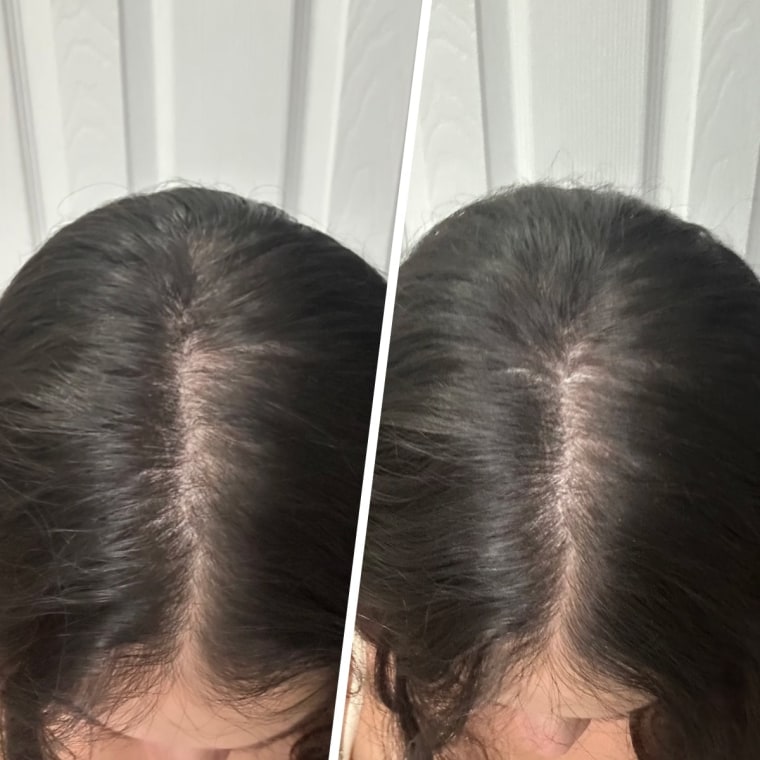Before (left) and after (right)