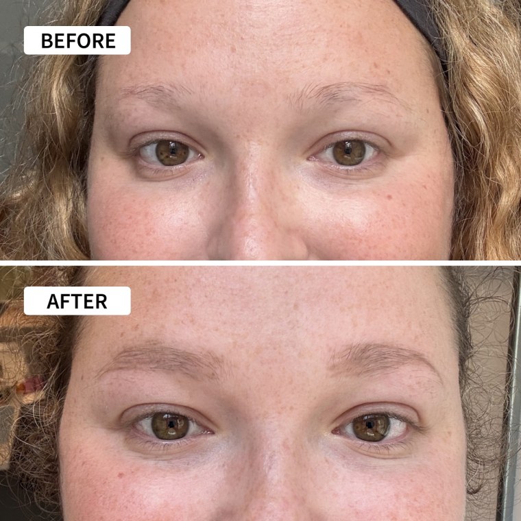 I was so impressed with the results from the Covergirl eyebrow pencil, I had to do a double take!