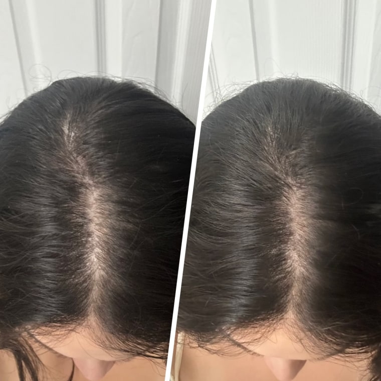 Before (left) and after (right)