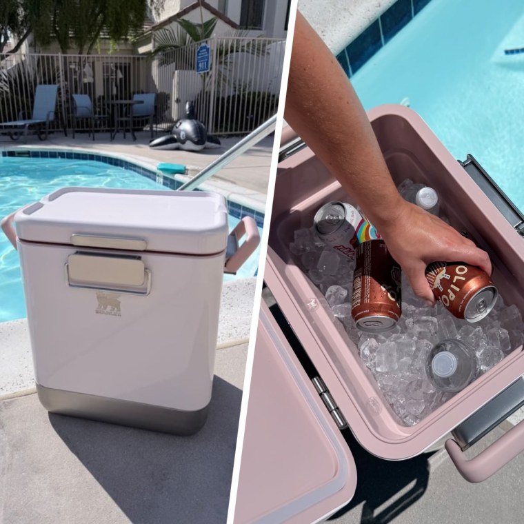 The Stanley Lifted Spirits Cooler is the perfect poolside companion for entertaining.