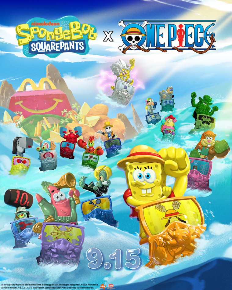 SpongeBob x One Piece Happy Meal