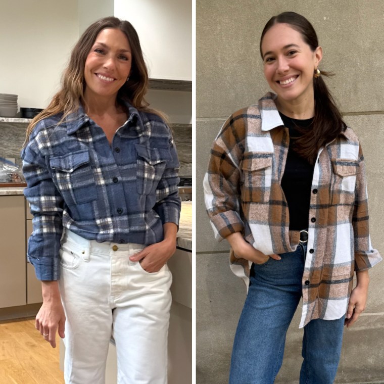 Automet Plaid Shacket