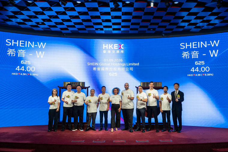 Hong Kong Shein team portrait.