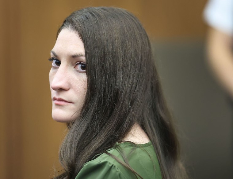 Lindsay Clancy in court on Monday, Aug. 31, 2026.