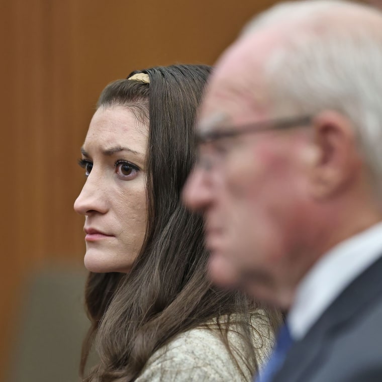 Lindsay Clancy with her attorney Kevin Reddington