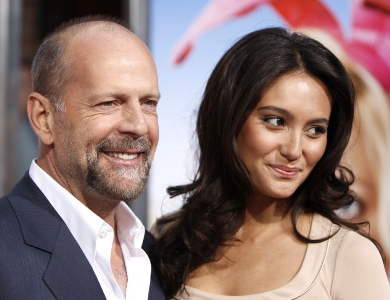 Bruce Willis and Emma Heming.