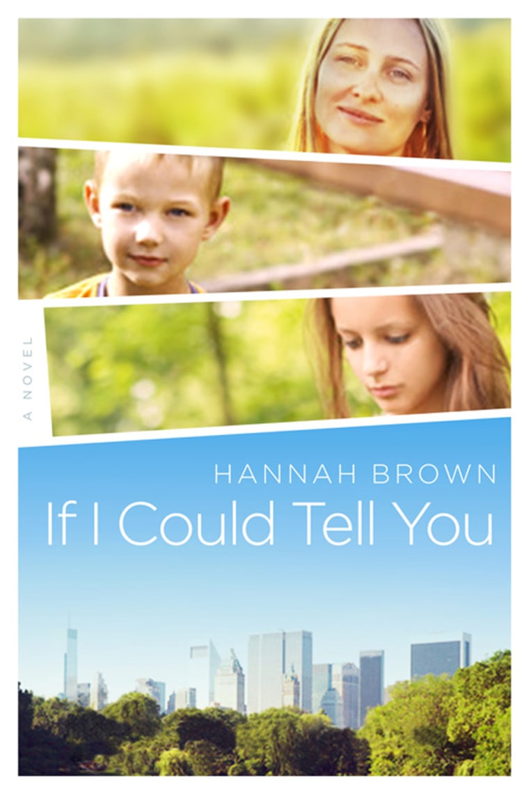 \"If I Could Tell You,\" by Hannah Brown, a novel about parents of children with autism.