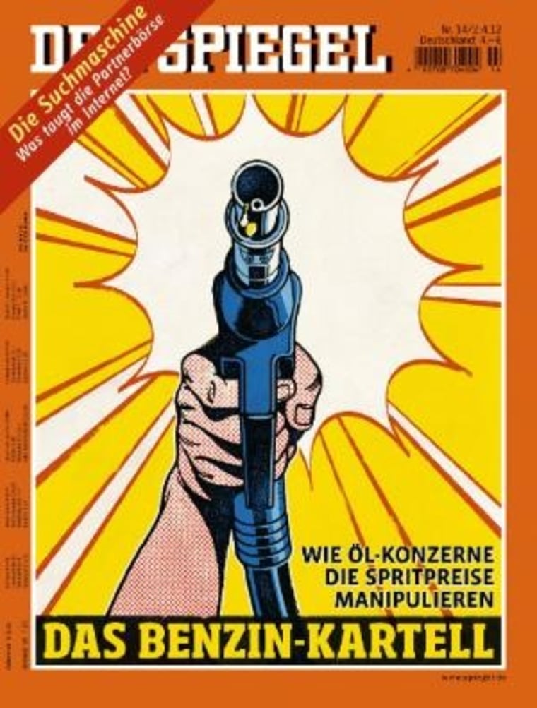 The cover of Germany's popular news weekly magazine Der Spiegel this week is headlined: