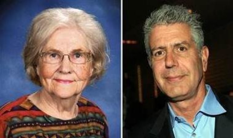 Marilyn Hagerty will be writing a book under Anthony Bourdain's line for Ecco, an inprint of HarperCollins.