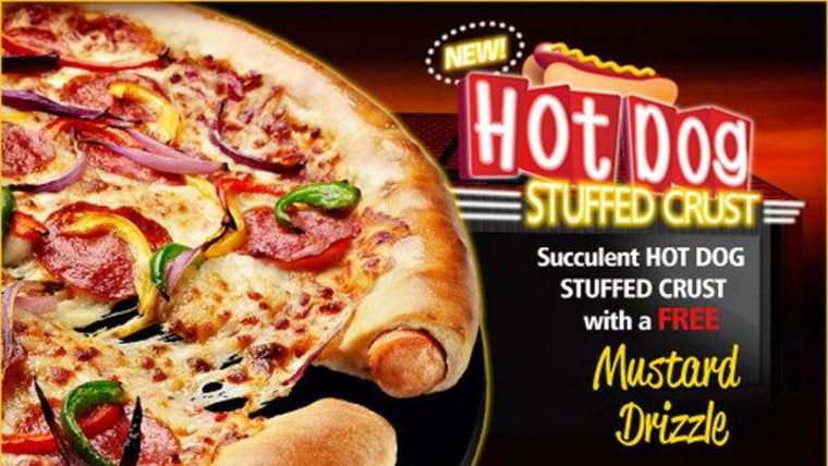 Yup, that's a frank in the crust. The ultimate comfort food or just too much?