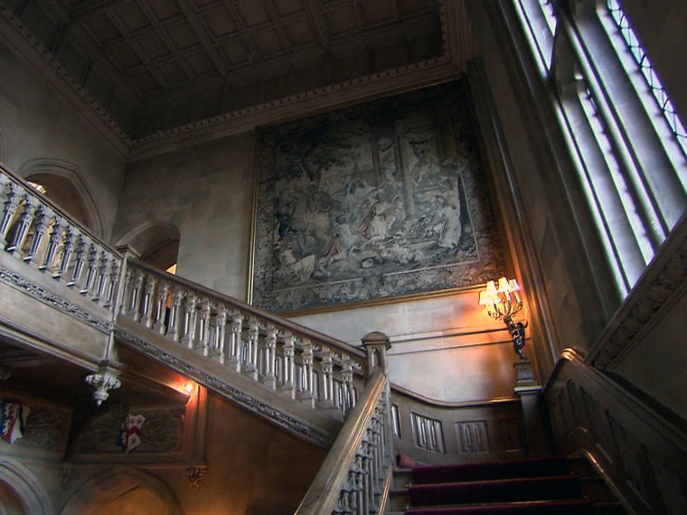 Over 2000 visitors a day see the halls of Highclere Castle.