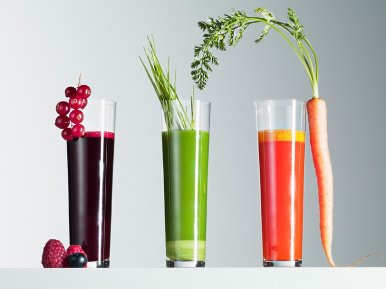 \"Cleaning out\" or detoxing your body with juices is completely unnecessary, says Madelyn Fernstrom, TODAY's nutrition editor. \"Fiber is the body's Roto-Rooter.\"