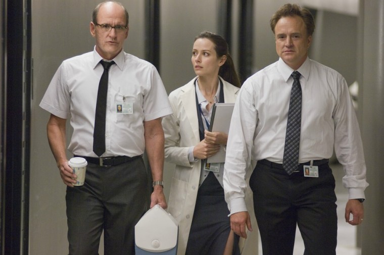 Richard Jenkins, Amy Acker and Bradley Whitford star as normal-seeming office workers who have a hand in horror in