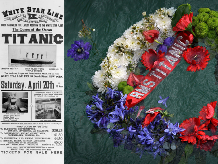 A look at the memorials, museum exhibits and memorabilia that commemorate the 100th anniversary of the sinking of the Titanic, including the photos from 1912 that capture the anticipation and the aftermath around this
