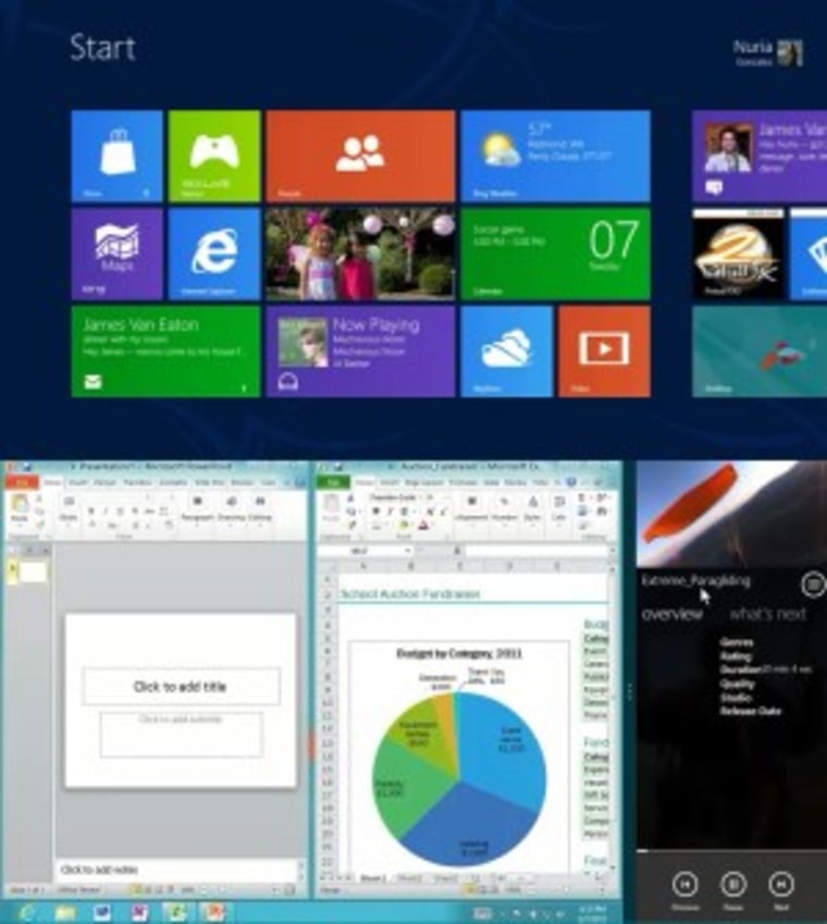 Windows 8 versions