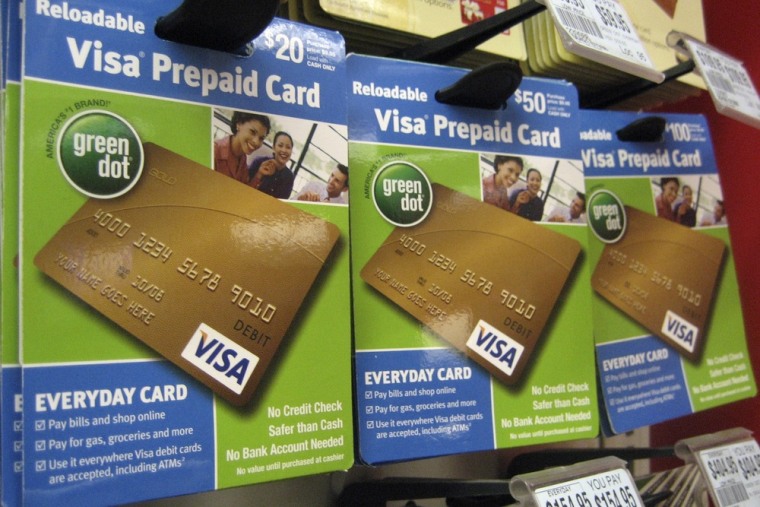Prepaid cards are