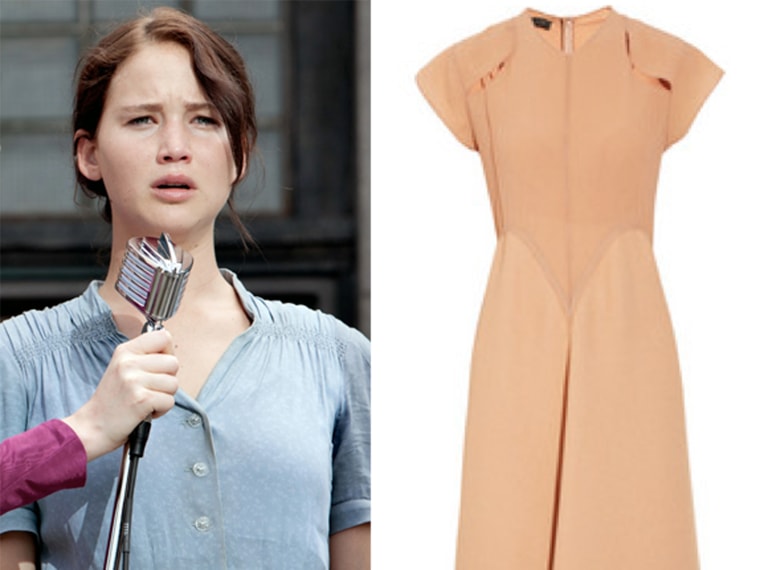 Calvin Klein, inspired by Katniss' dress during from Hunger Games, designed a rather pricey frock.