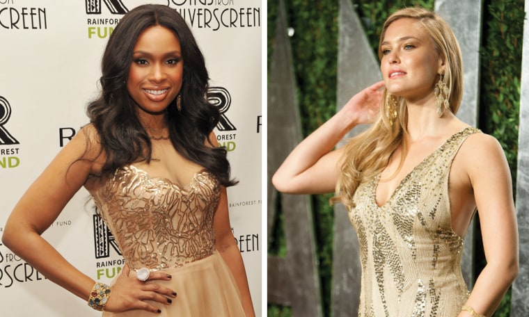 Jennifer Hudson, left, and Bar Refaeli recently have had unpleasant experiences at airport security.